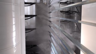 Powder coating line